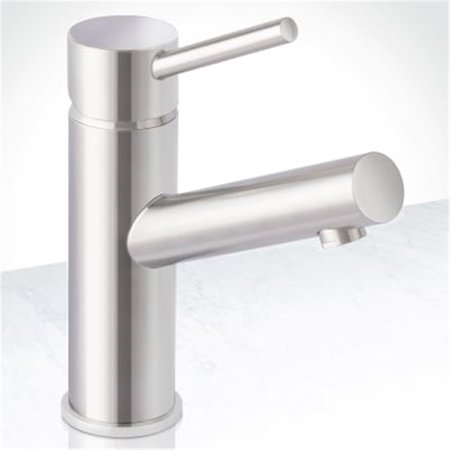 MISENO Mia-Single Hole Bathroom Faucet with Push-Pop Drain Assembly & Optional Deck Plate MNO102BN